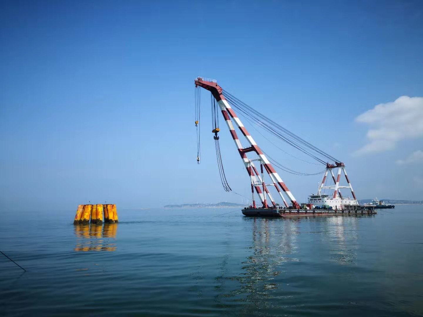 中交一航局三川福建莆田F區(qū)＆石城海上風電項目樁基